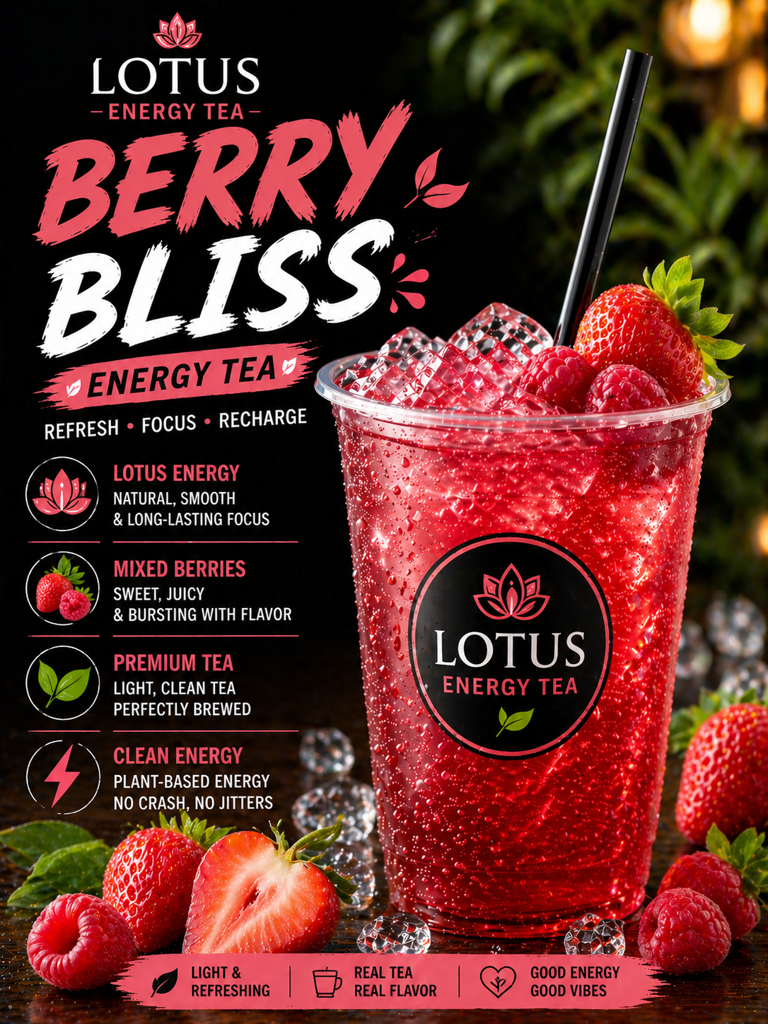 Berry Bliss Energy Tea