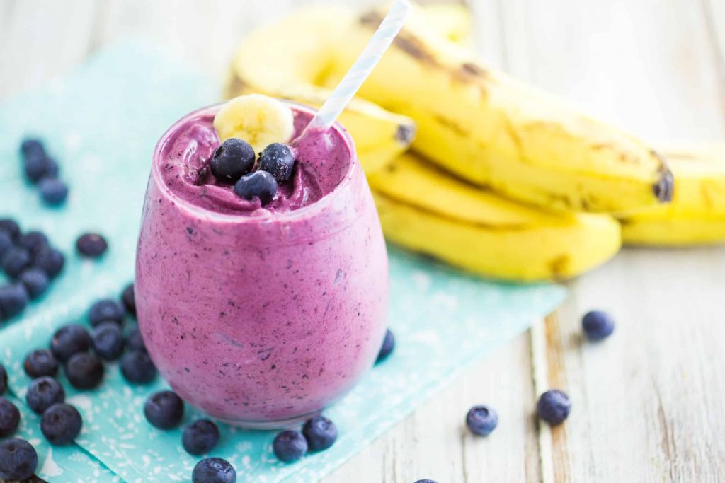 Blueberry Banana smoothie