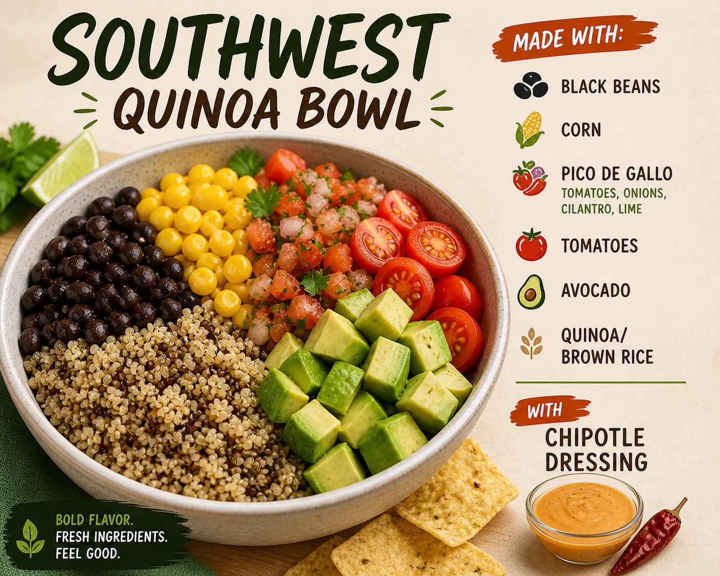 Southwest Quinoa Bowl
