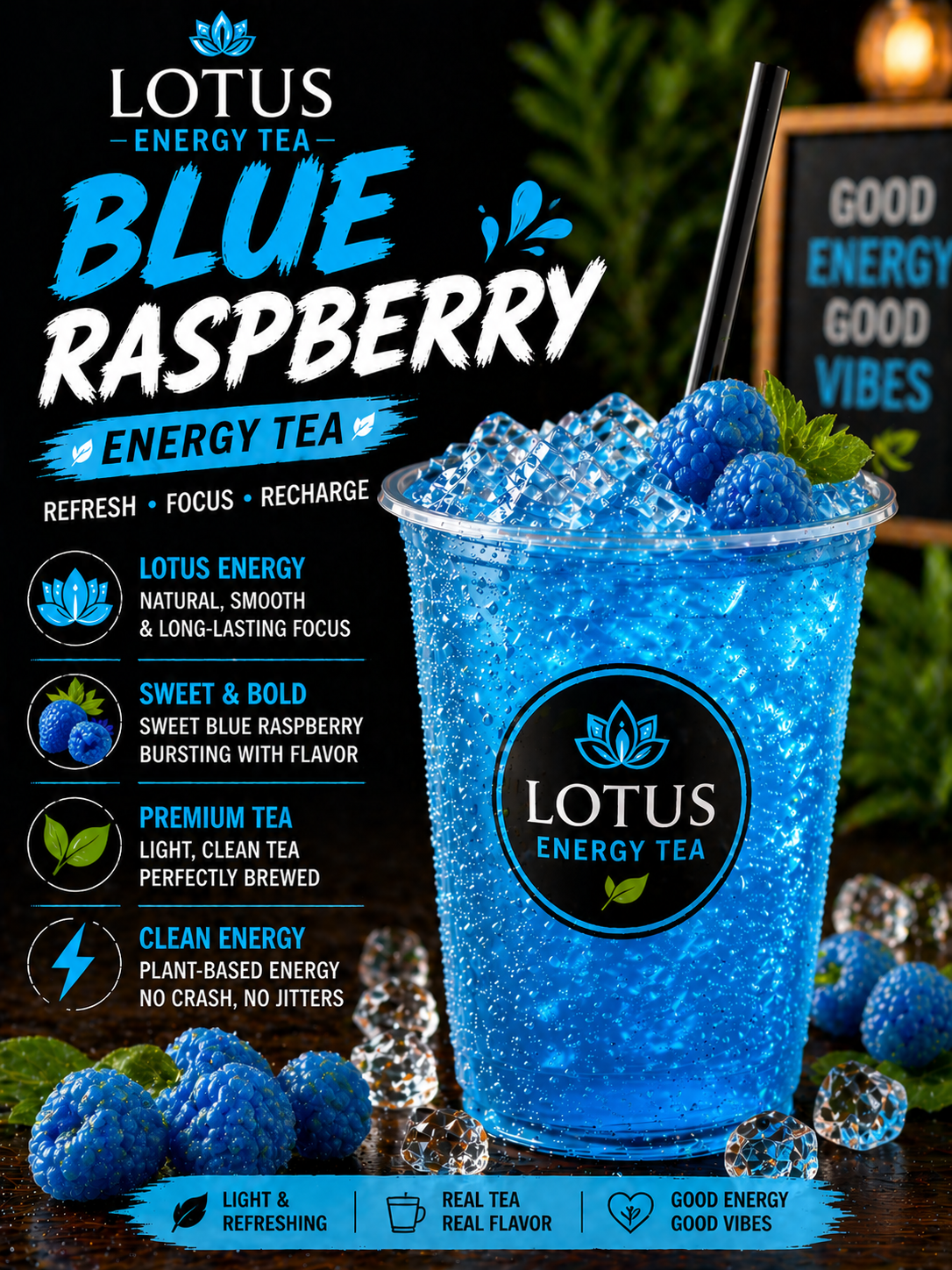 Blue Raspberry Tea
